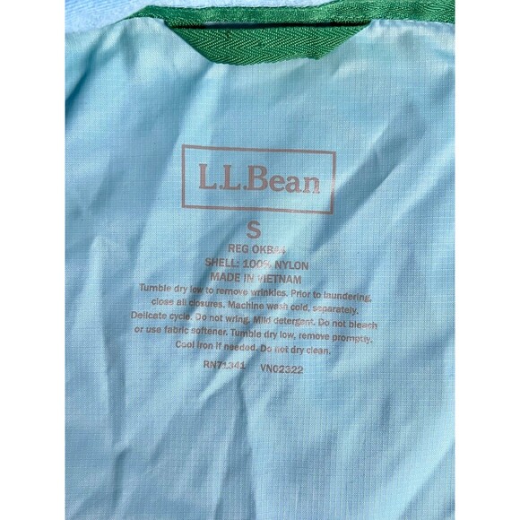 L.L. BEAN Rain Jacket Size S (Bx 9) - Picture 10 of 10